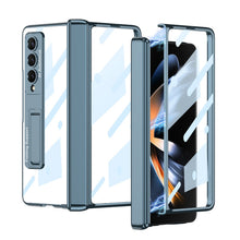 Load image into Gallery viewer, Transparent Magnetic Hinge Bracket Shockproof Phone Case With Screen Protector For Galaxy Z Fold 6/5/4
