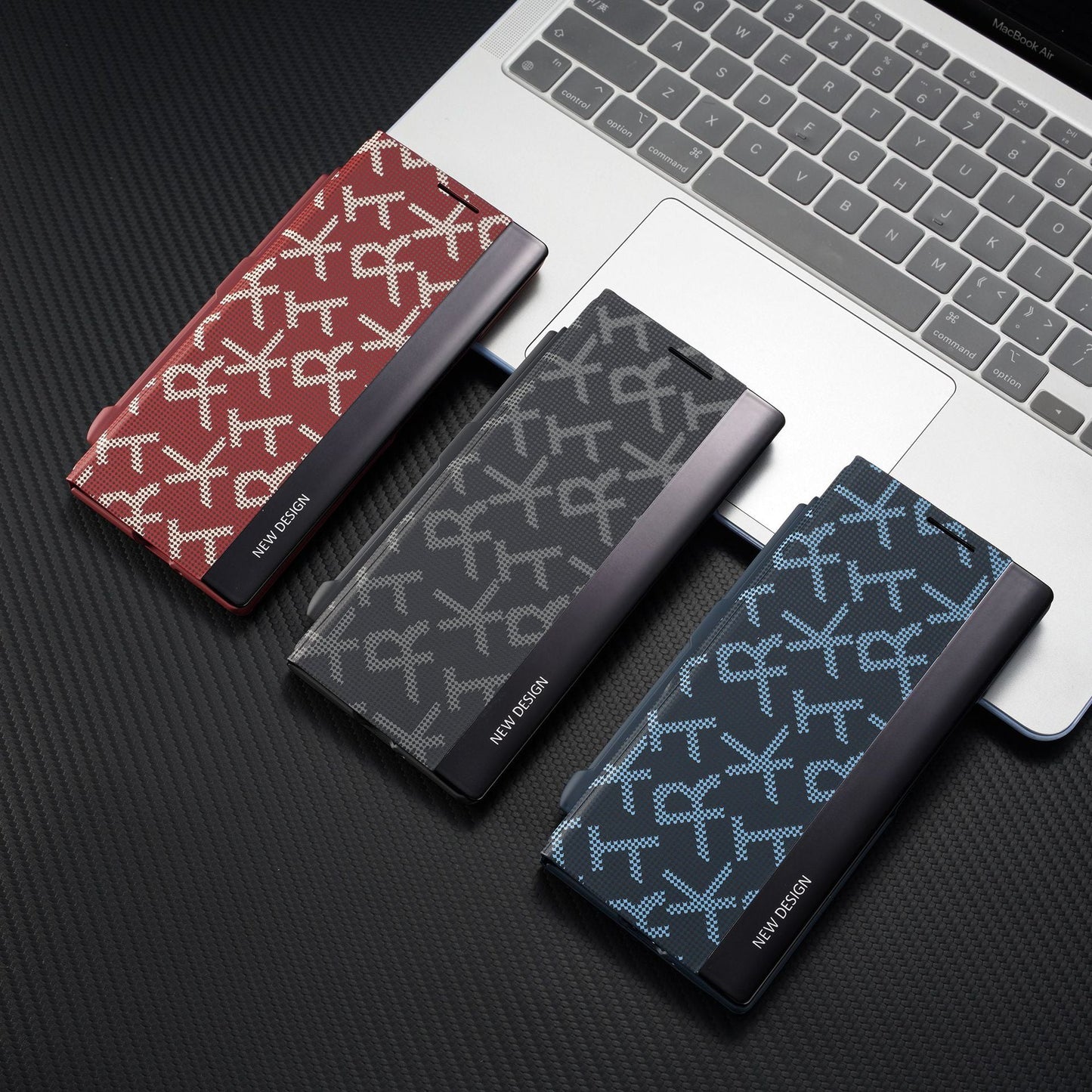 Business Leather Phone Case With Pen-slot & Stylus For Galaxy Z Fold Series