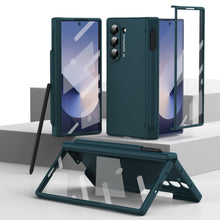Load image into Gallery viewer, Shockproof Phone Case With Glass Front Film &amp; Stylus For Galaxy Z Fold 6/7
