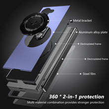 Load image into Gallery viewer, 360° Magnetic Bracket Shockproof Phone Case With Screen Protector For Galaxy Z Fold 7/6/5/4
