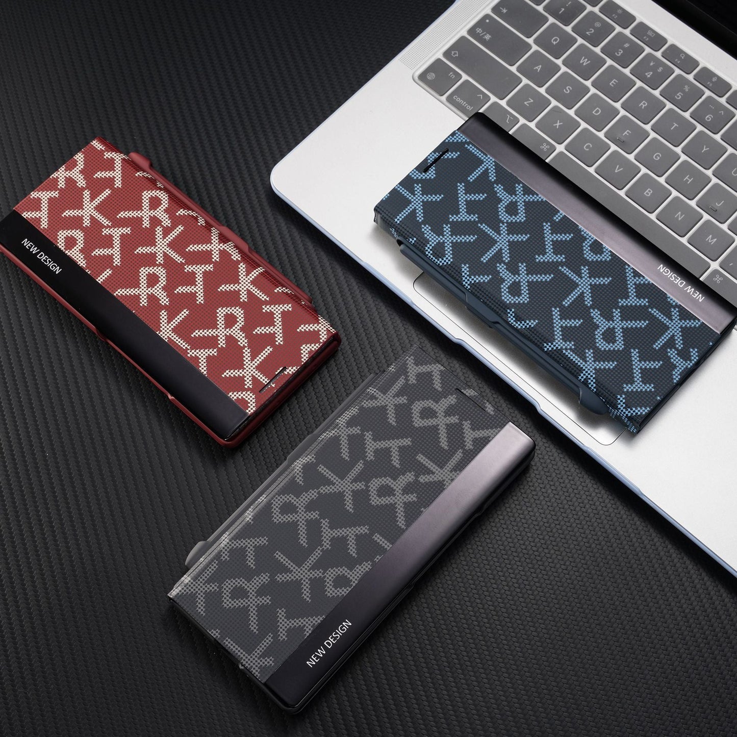 Business Leather Phone Case With Pen-slot & Stylus For Galaxy Z Fold Series