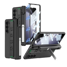 Load image into Gallery viewer, Magnetic Hinge All-included Case With Pen Box &amp; Wristband For Galaxy Z Fold 7/6/5
