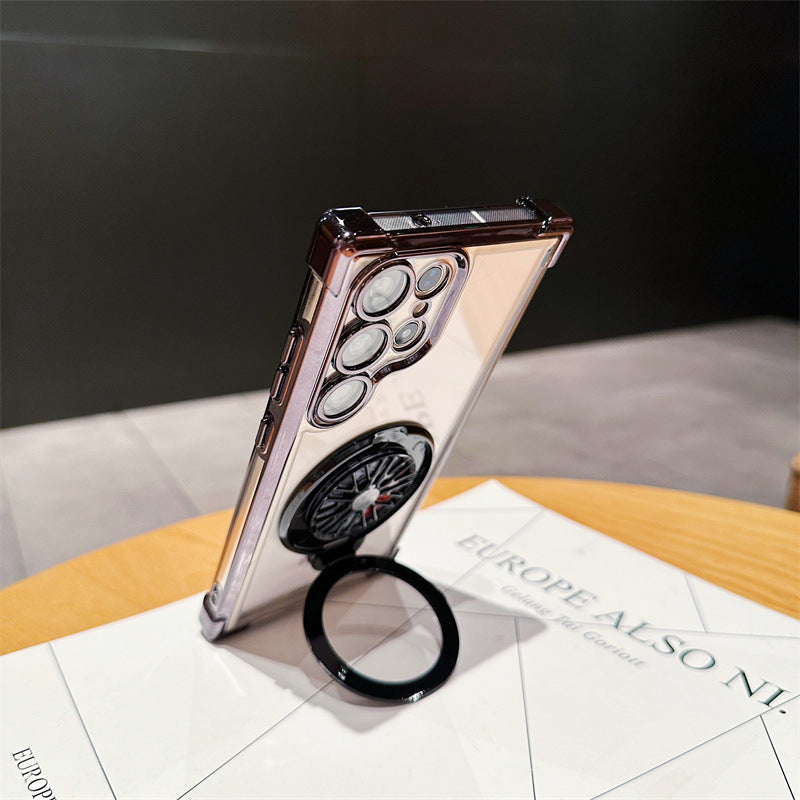 Anti-fall Rotating Gyroscope Phone Case  Bracket For Samsung S24 S23 Series