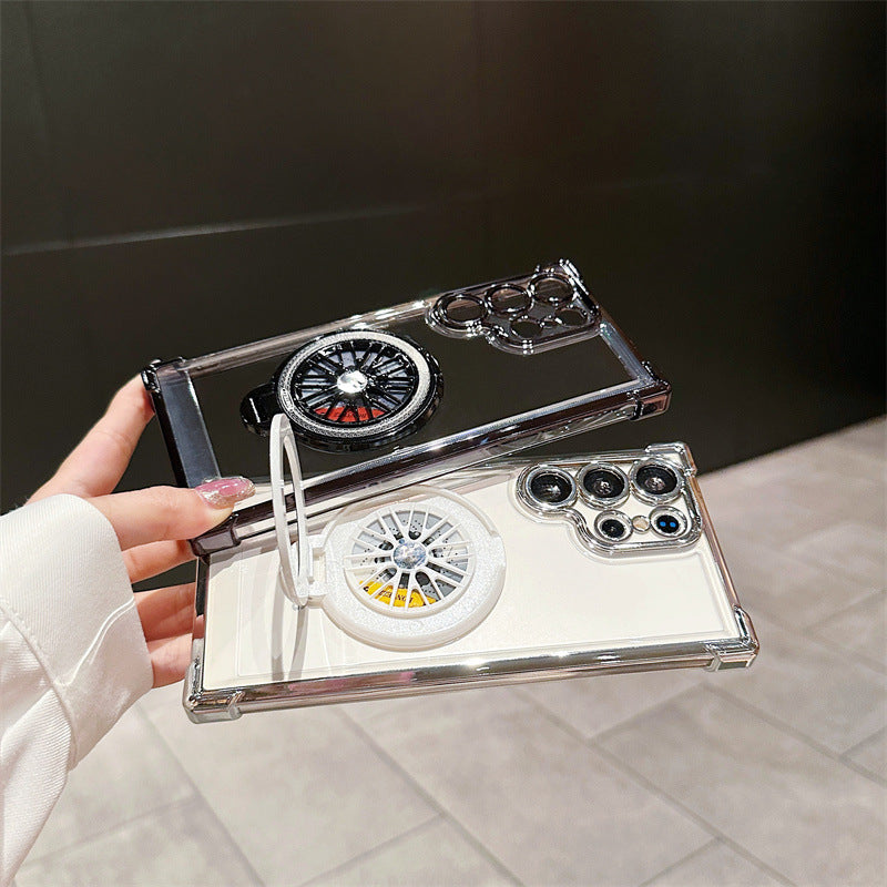 Anti-fall Rotating Gyroscope Phone Case  Bracket For Samsung S24 S23 Series