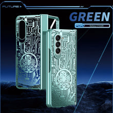 Load image into Gallery viewer, Mechanical Legend Electroplated Case For Samsung Galaxy Z Fold5/4/3 5G - mycasety2023 Mycasety
