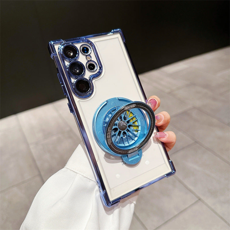 Anti-fall Rotating Gyroscope Phone Case  Bracket For Samsung S24 S23 Series