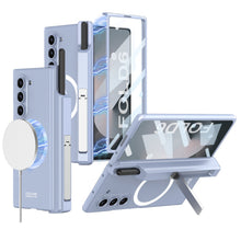 Load image into Gallery viewer, Magnetic Hinge Hidden Bracket All-included Case With Pen Box For Galaxy Z Fold 7/6/5/4/3
