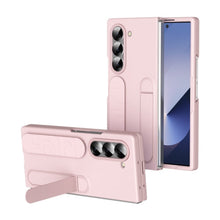 Load image into Gallery viewer, Shockproof Phone Case With Wristband Bracket Back For Galaxy Z Fold 7/6/5/4 With Screen Glass Protector
