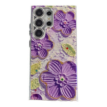 Cargar imagen en el visor de la galería, Oil Painting Flower Fashion Samsung Galaxy S22 S23 S24 Case with Lens Protection
