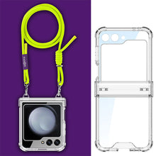 Carregar imagem no visualizador da galeria, Shockproof Phone Case With Lanyard For Galaxy Z Flip 6/5/4/3
