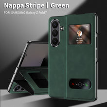 Load image into Gallery viewer, Leather Phone Cover For Galaxy Z Fold Series
