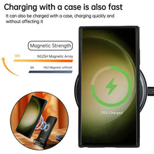 Charger l&#39;image dans la galerie, Luxurious Leather Protective Cover With Magnetic Bracket For Samsung Galaxy
