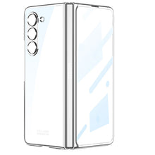Load image into Gallery viewer, Transparent Electroplating Double-sided Protective Phone Case For Samsung Galaxy Z Fold 5/4/3 5G - Mycasety Mycasety
