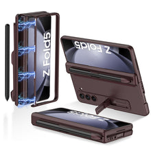 Load image into Gallery viewer, Magnetic Hinge S Pen Slot Ultra-Thin Phone Case For Samsung Galaxy Z Fold5 Fold4 Fold3 - mycasety2023 Mycasety
