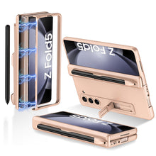 Load image into Gallery viewer, Magnetic Hinge S Pen Slot Ultra-Thin Phone Case For Samsung Galaxy Z Fold5 Fold4 Fold3 - mycasety2023 Mycasety
