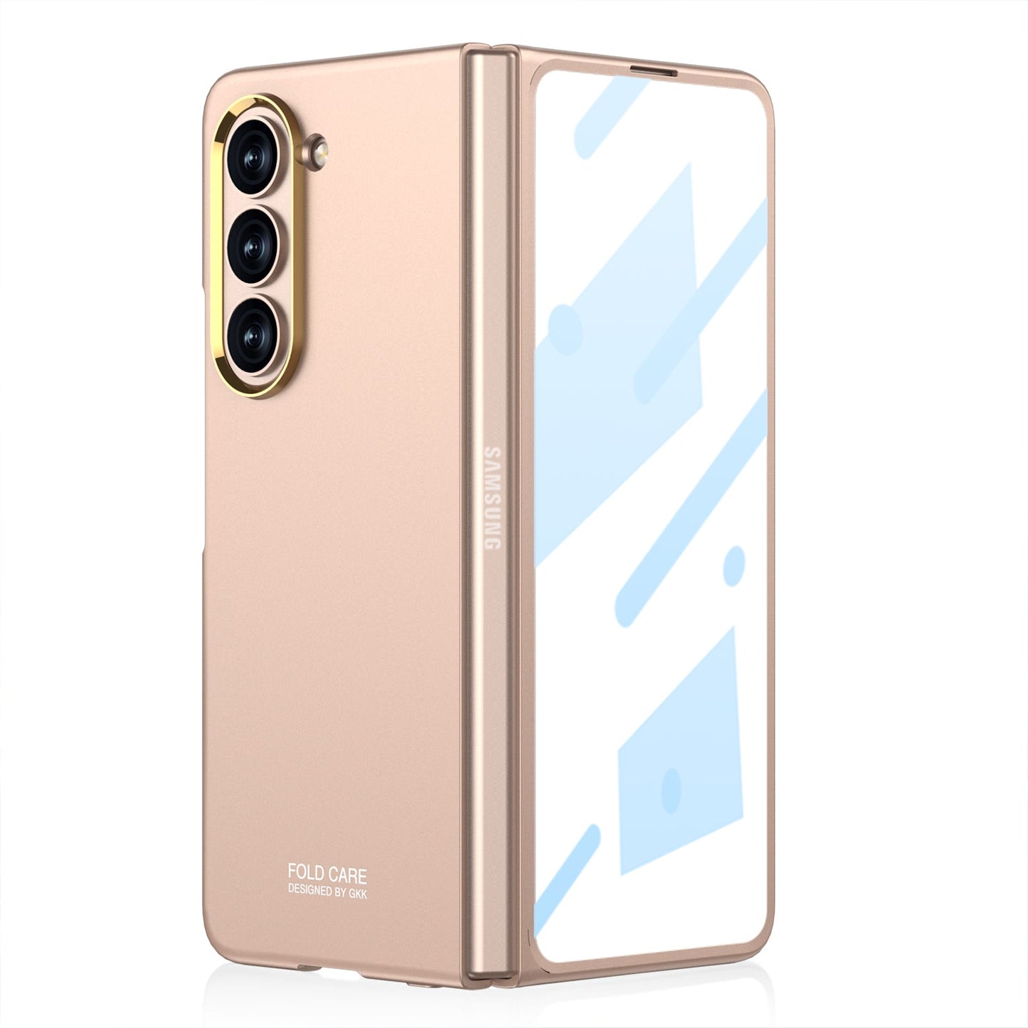 Ultra-Thin Phone Case With Screen Protector For Samsung Galaxy Z Fold 5/4/3 5G - mycasety2023 Mycasety