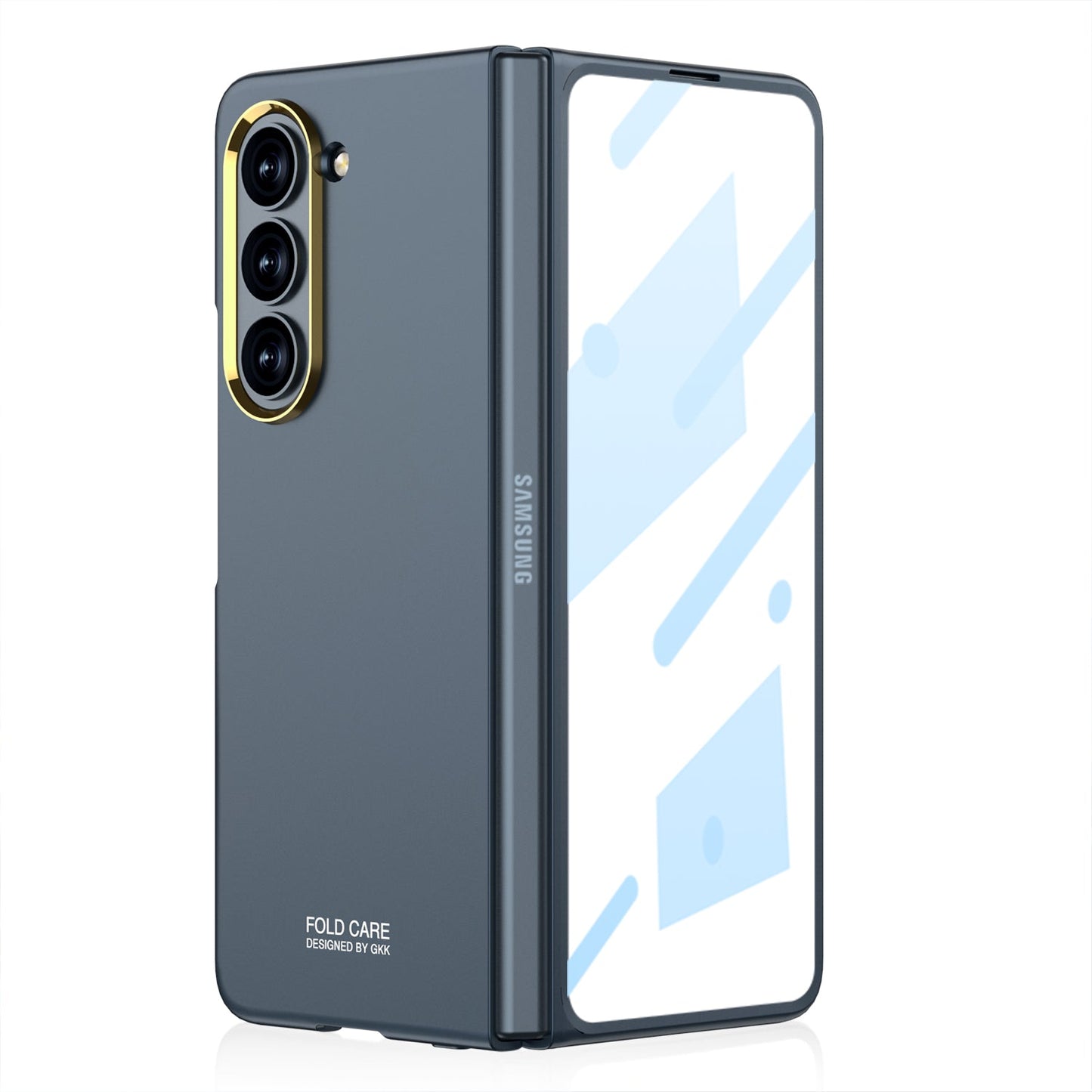 Ultra-Thin Phone Case With Screen Protector For Samsung Galaxy Z Fold 5/4/3 5G - mycasety2023 Mycasety