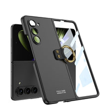 Load image into Gallery viewer, Ultra-thin All-inclusive Ring Holder Protective Cover With Back Screen Protector For Samsung Galaxy Z Fold 5/4/3 5G - Mycasety Mycasety

