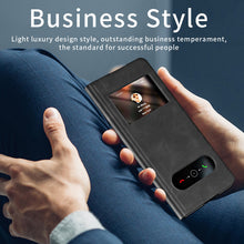 Load image into Gallery viewer, Leather Phone Cover For Galaxy Z Fold Series
