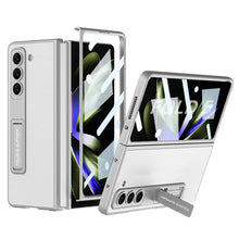 Load image into Gallery viewer, Luxury All-inclusive invisible Bracket Phone Case With Back Screen Protector For Samsung Galaxy Z Fold 5/4/3 5G - Mycasety Mycasety
