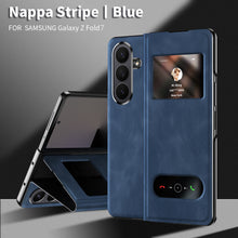 Load image into Gallery viewer, Leather Phone Cover For Galaxy Z Fold Series
