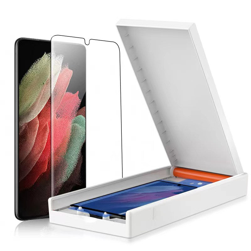 Provencee Easy-install Screen Protector Box Screen Protector for Samsung S22/S22+/S22 Ultra