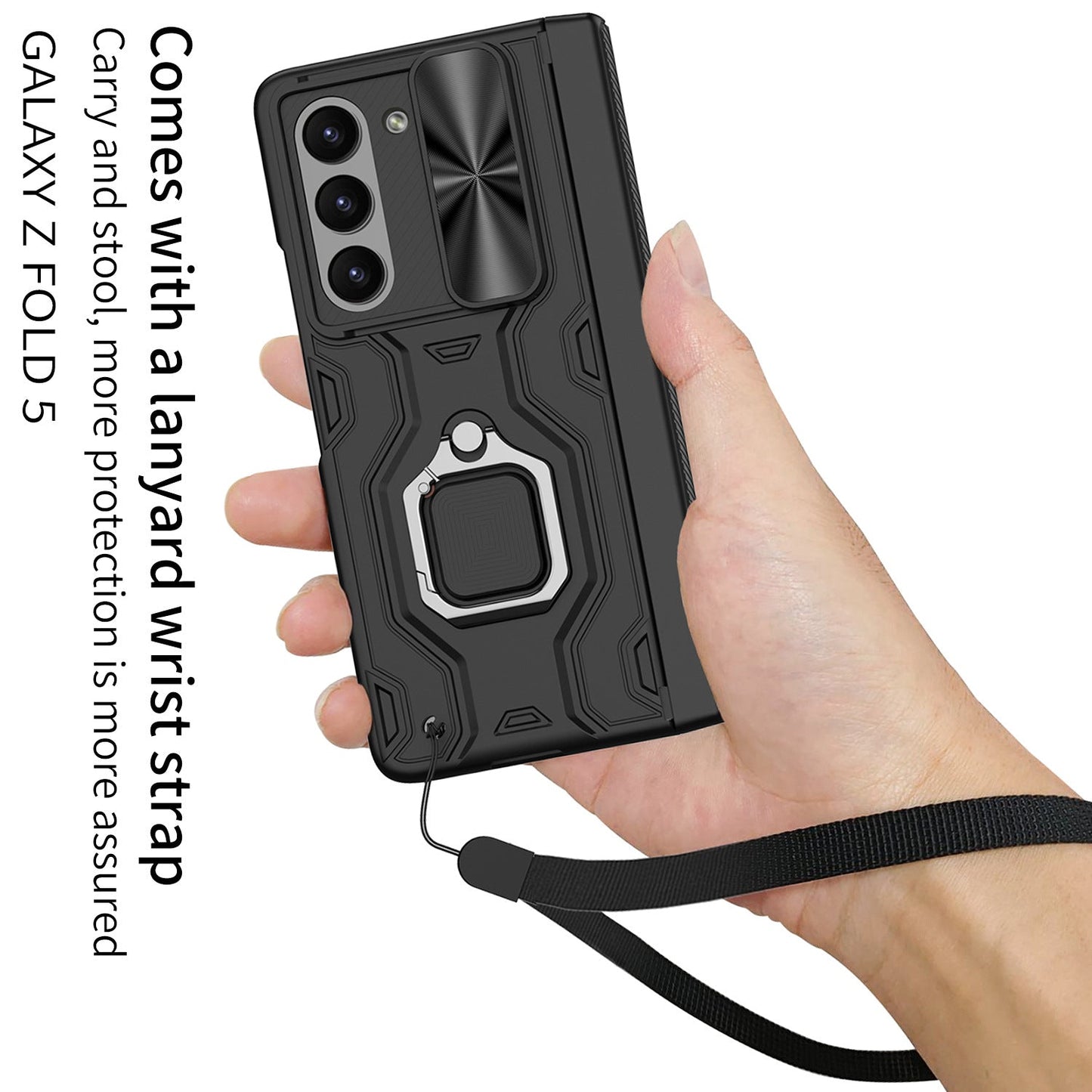 Hinge All-inclusive 360 Protection Strength Anti-fall Case For Samsung Galaxy Z Fold5