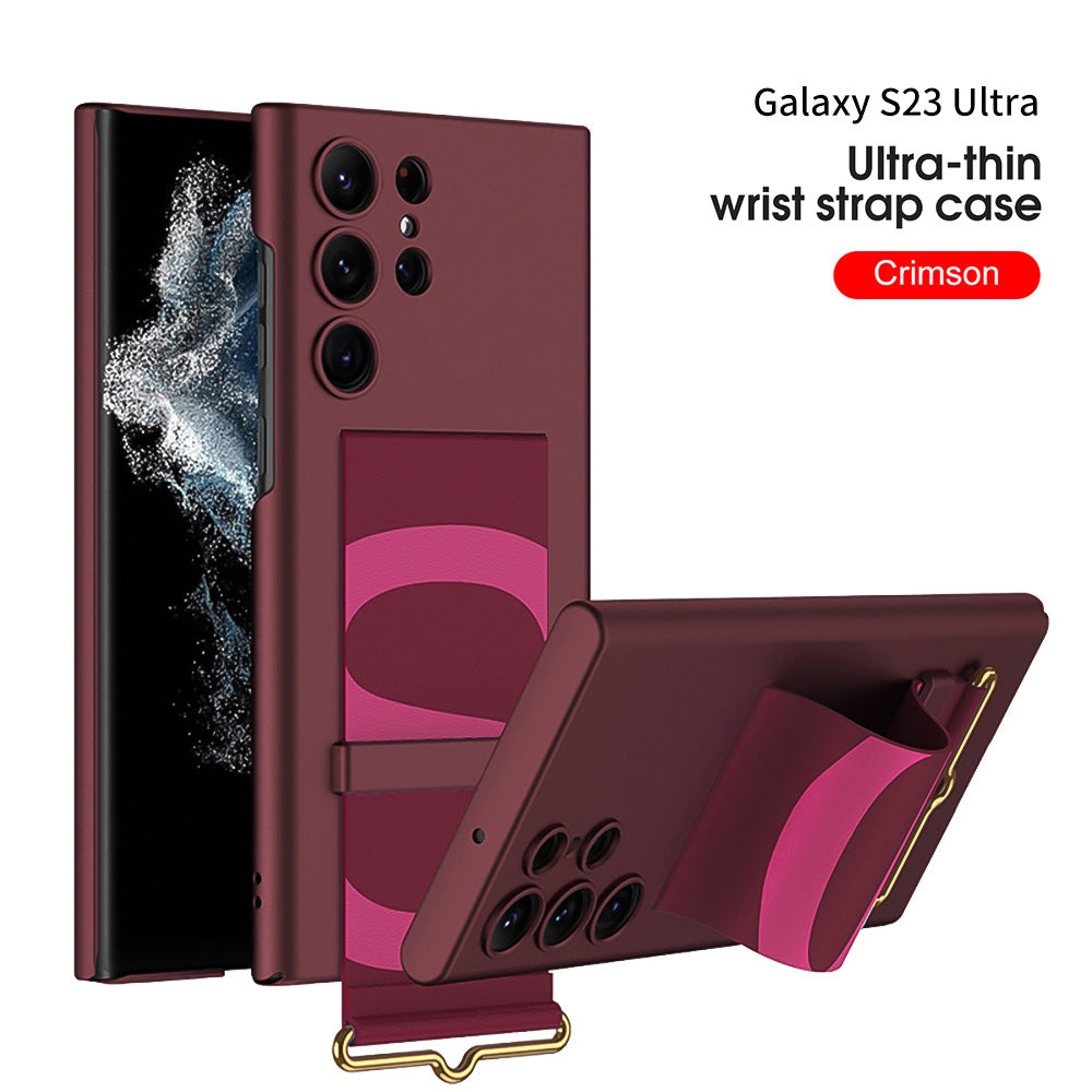 Samsung Galaxy S23 S23 Plus S23 Ultra Wristband Ultra-Thin Case