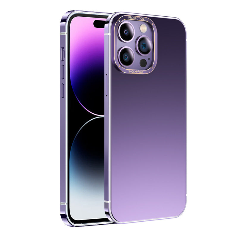 Magnet Magnetic Case Wireless Charge For IPhone 14 Pro Max Case 14  TPU Cover Shockproof Metal Frame Phone Case