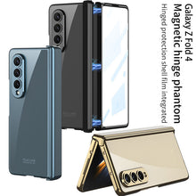 Charger l&#39;image dans la galerie, Magnetic Hinge Phantom Case For Galaxy Z Fold4 5G With Film Protector
