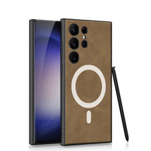 Lade das Bild in den Galerie-Viewer, New Leather Samsung Galaxy S24 S24Ultra All-inclued Case
