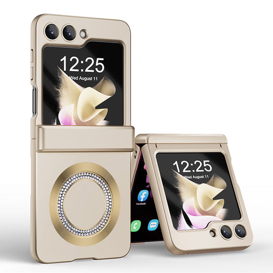 Hinge Full Protect Anti-Fall Case For Samsung Galaxy Z Flip5 with Magesafe