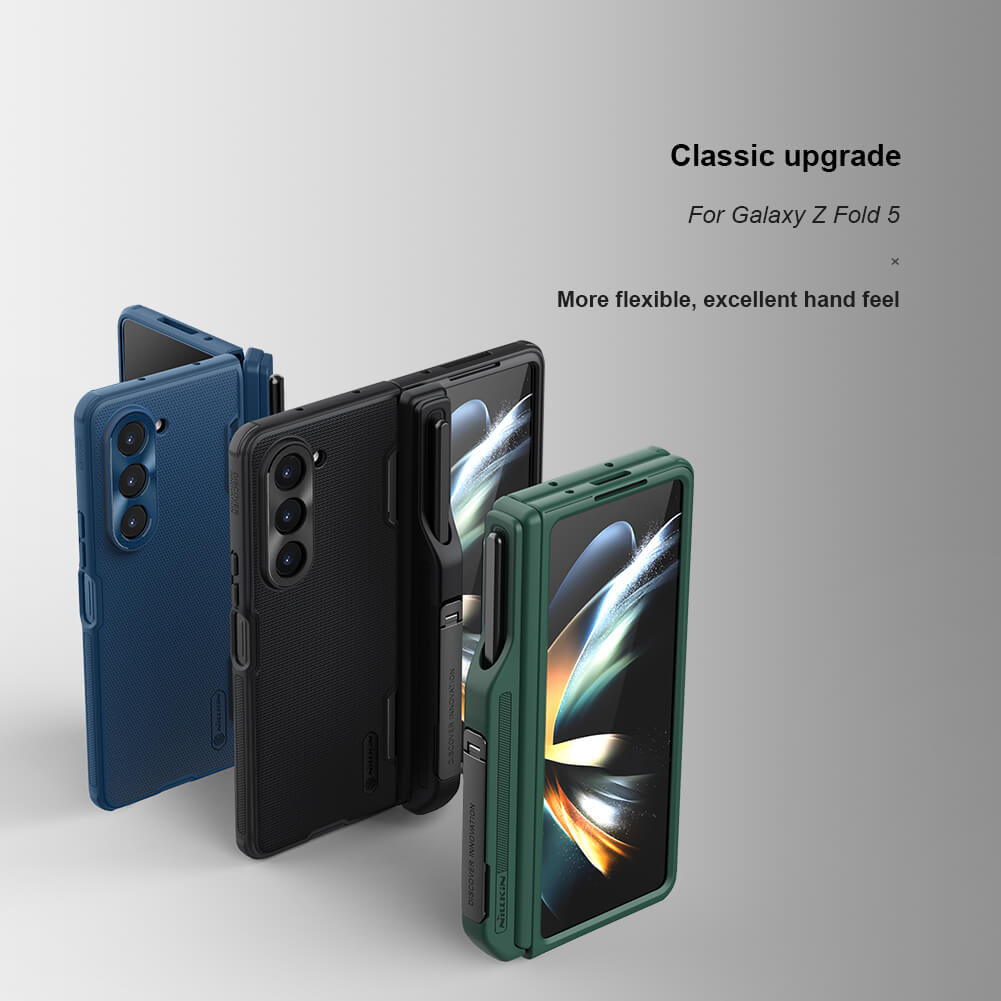 Super Frosted Shield Fold Pen holder version Matte cover case for Samsung Galaxy Z Fold5 W24