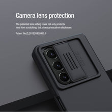 Cargar imagen en el visor de la galería, Liquid Silicone Protective Case Lens Push Cover Bracket Protective Case For Samsung Z Fold5
