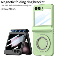 Carregar imagem no visualizador da galeria, Magnetic Hinge Bracket All-included Shockproof Phone Case For Samsung Galaxy Flip 5/4/3
