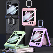 Carregar imagem no visualizador da galeria, Magnetic Hinge Shell Integrated Armor Case For Samsung Galaxy Z Flip5
