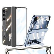 Load image into Gallery viewer, Samsung Galaxy Z Fold5 Magnetic Phontom Case With Folding Bracket and Screen Protect Film
