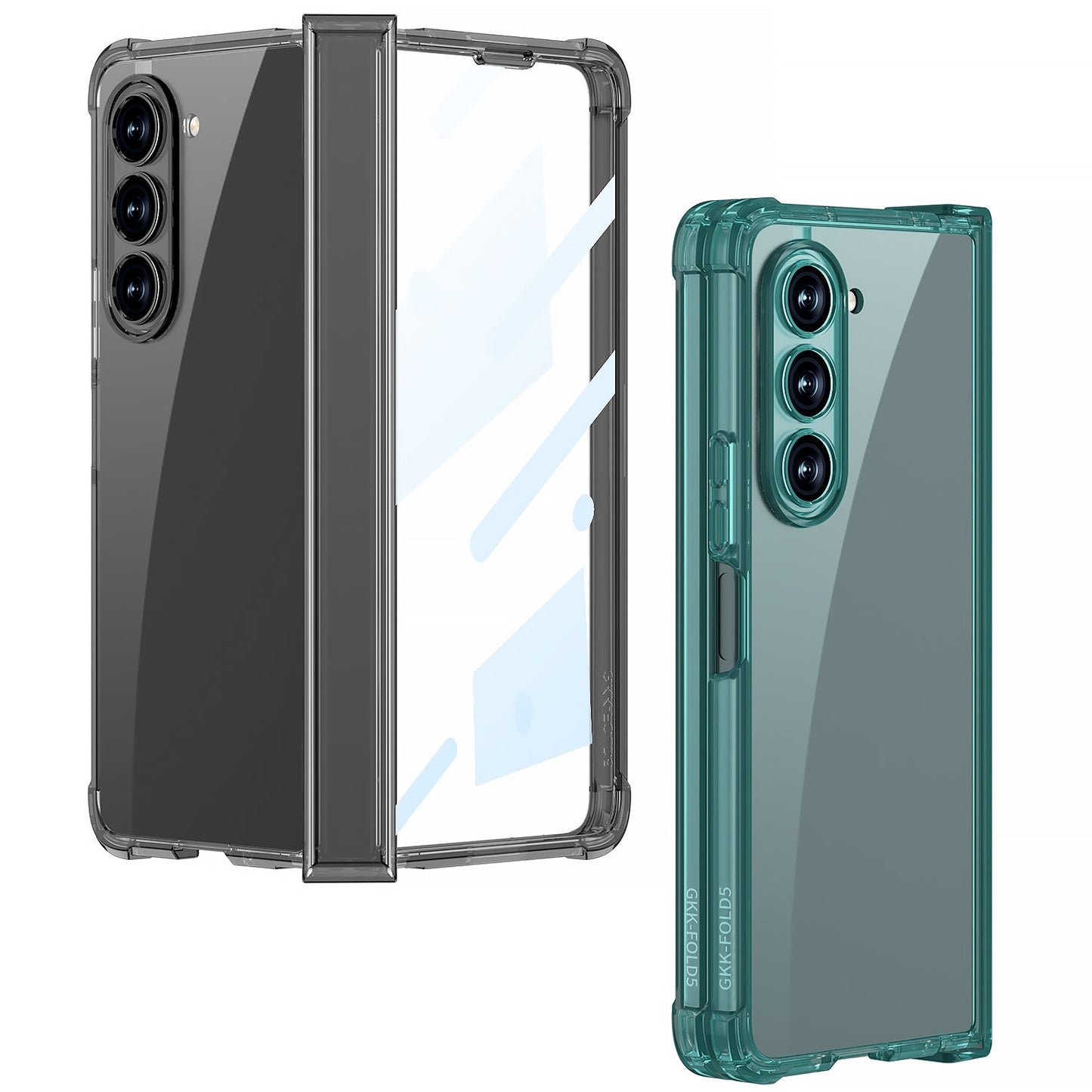 Samsung Galaxy Z Fold5 Air Bag Anti-Crash Shell Case Membrane Integrated Come with Protective Film