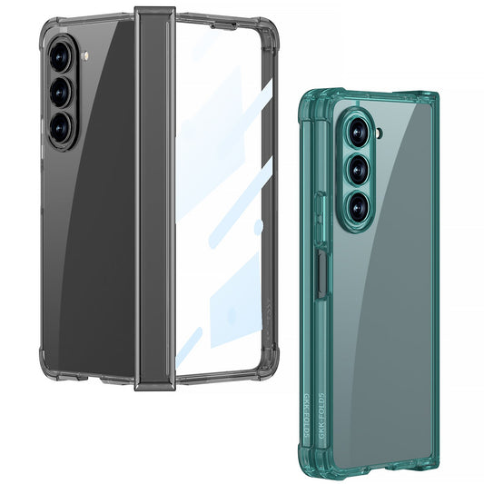 Samsung Galaxy Z Fold5 Air Bag Anti-Crash Shell Case Membrane Integrated Come with Protective Film