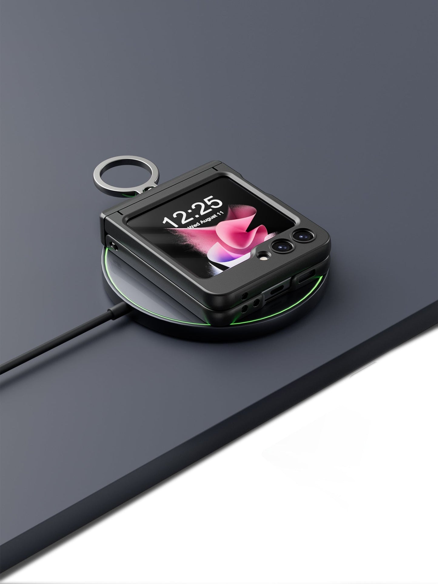 Built-in Protective Film Wire Hinge Full Protection Case For Samsung Galaxy Z Flip5