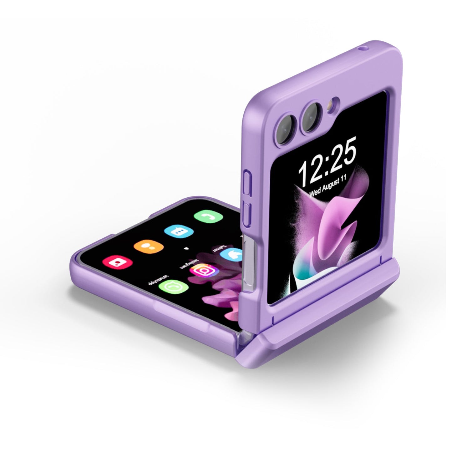 Hinge Full Protect Anti-Fall Case For Samsung Galaxy Z Flip5 with Magesafe