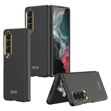 Load image into Gallery viewer, Full-Protection Hard Case With Electroplated lens Frame For Samsung Galaxy Z Fold4 5G
