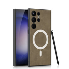 Load image into Gallery viewer, Newest Ultra-thin Leather Matte Phone Case For Samsung Galaxy S23 Series

