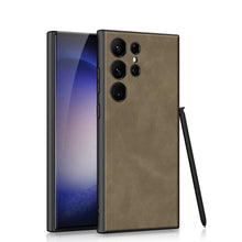 Load image into Gallery viewer, Newest Ultra-thin Leather Matte Phone Case For Samsung Galaxy S23 Series
