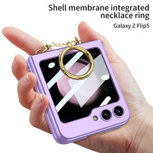 Lade das Bild in den Galerie-Viewer, Necklace Ring Shell Case For Samsung Galaxy Z Flip5
