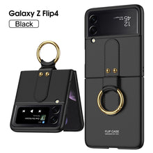 Load image into Gallery viewer, Ultra-Thin Galaxy Z Flip4 5G All-inclusive Electroplating Ring Case
