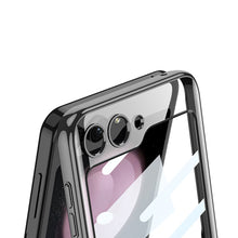 Carregar imagem no visualizador da galeria, Magnetic Hinge Phantom Samsung Galaxy Z Flip5 Case with Ring Bracket
