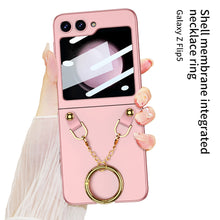 Carregar imagem no visualizador da galeria, Necklace Ring Shell Case For Samsung Galaxy Z Flip5
