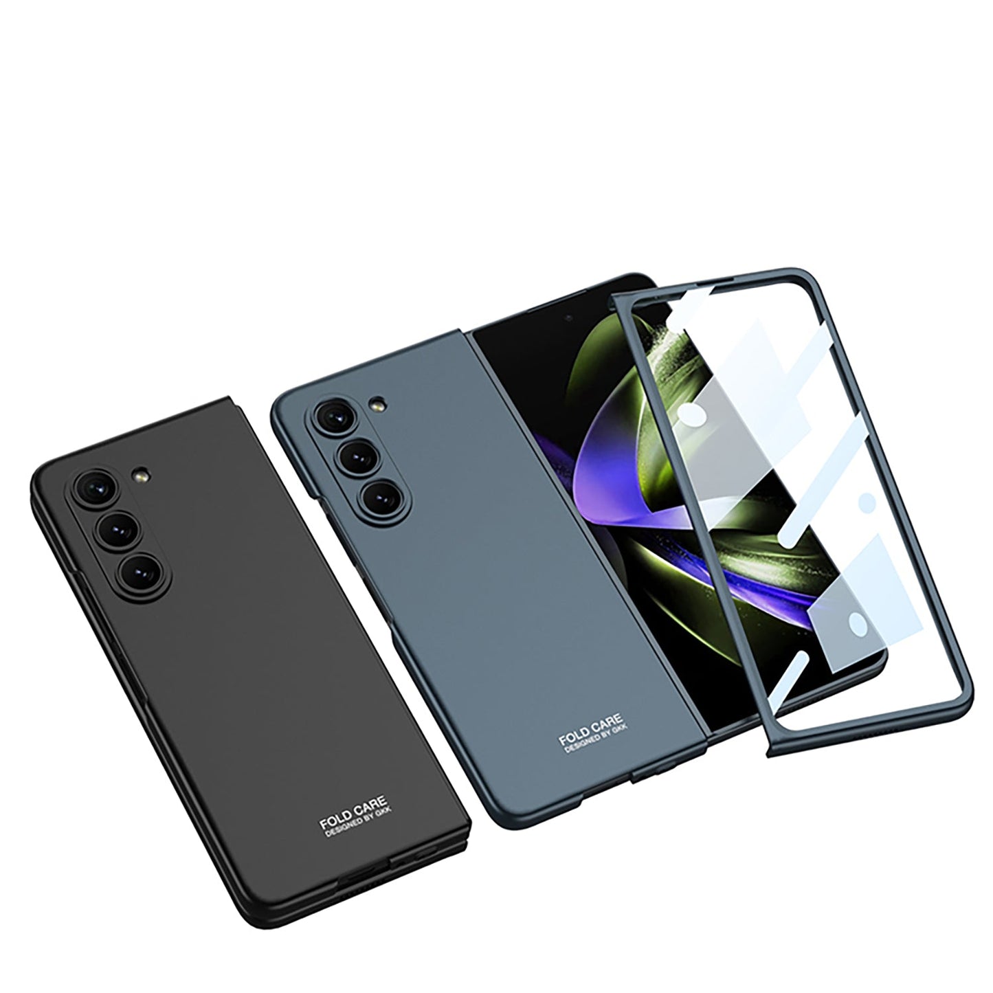 All-inclusive Protection Case For Samsung Galaxy Z Fold5 With High-definition Explosion-proof Film