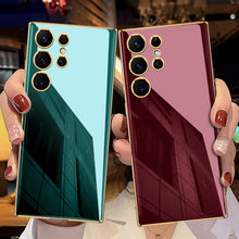 Load image into Gallery viewer, Newest Electorplated All-inclusive Protective Soft Cover For Samsung Galaxy S22 S23 Series
